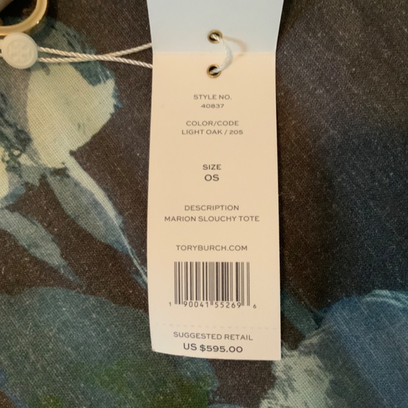 Tory Burch Marion Bag Slouchy Tote Light Oak - Brand new - Picture 6 of 6